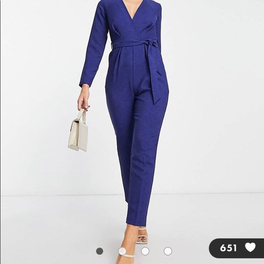 New Blue Closet London tie waist kimono jumpsuit, Never worn
